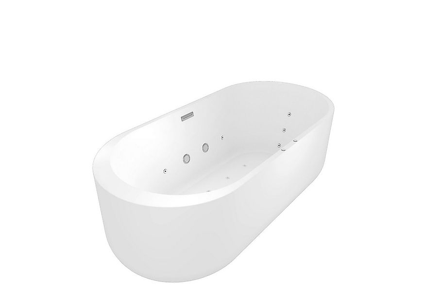 AcquaVapore Whirlpool-Badewanne freistehende Badewanne Wanne F26 170x80cm W günstig online kaufen