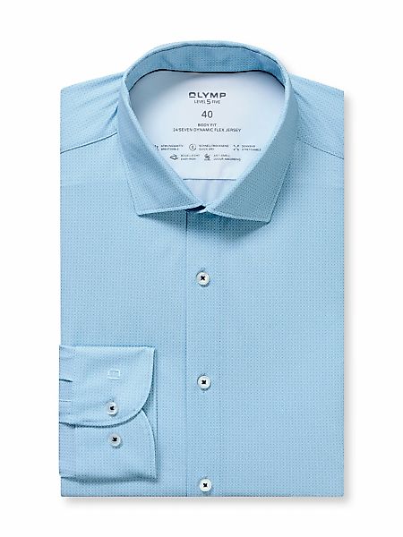 OLYMP Langarmhemd "Level Five 24/Seven" Businesshemd, body fit, Modern Kent günstig online kaufen