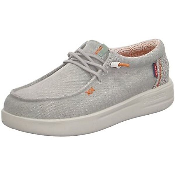 Fusion  Damenschuhe Schnuerschuhe Lily 12443 lt grey Canvas washed 12443 günstig online kaufen