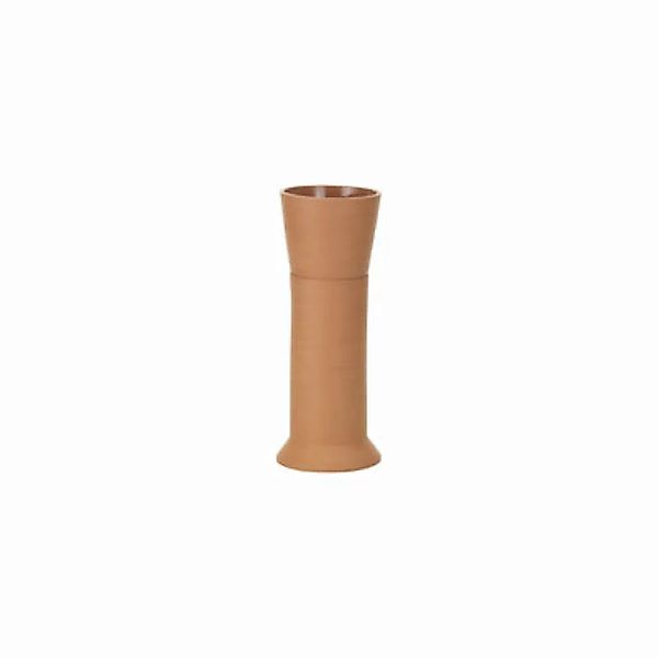 Blumentopf Terracotta Pots keramik braun / Extra small - Ø 13,5 x H 35 cm - günstig online kaufen