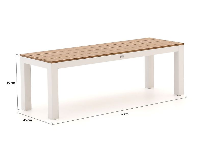 Bellagio Fidenza Picknickbank 137x45x45 cm günstig online kaufen