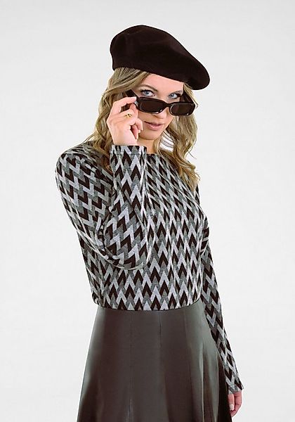 NAVIGAZIONE Sweatshirt (1-tlg) Muster günstig online kaufen