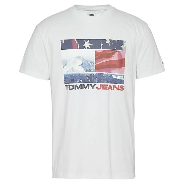 Tommy Jeans Photo Graphic Kurzärmeliges T-shirt XL White günstig online kaufen