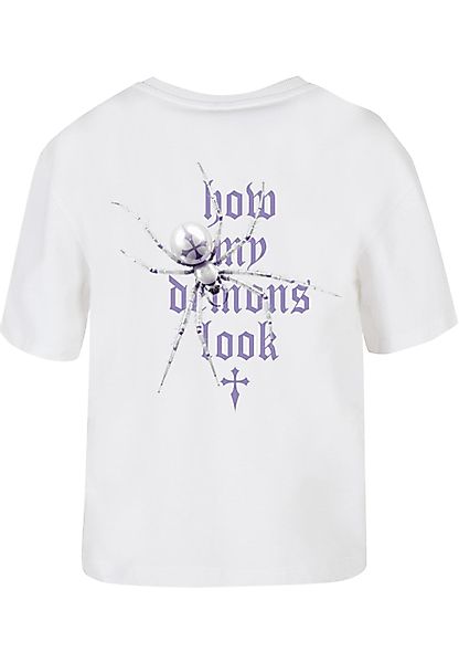 Miss Tee T-Shirt "Miss Tee Damen Pearl Spider Tee", (1 tlg.) günstig online kaufen