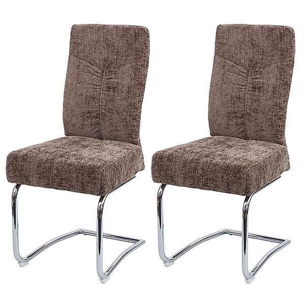 CHEFGASTRO Esszimmerstuhl 2er-Set Gepolstert 105x46x60cm Sitzhöhe 53cm Meta günstig online kaufen