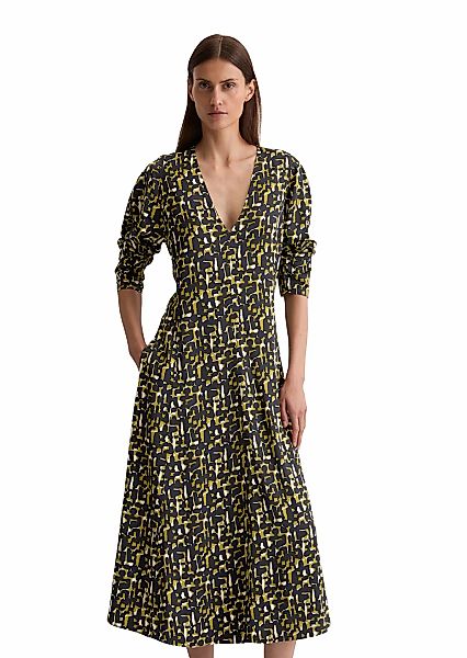 Marc OPolo Druckkleid "aus Viskose-Stretch-Satin" günstig online kaufen