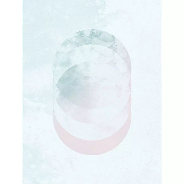 Komar Wandbild Tessera Glacies Abstrakt B/L: ca. 30x40 cm günstig online kaufen