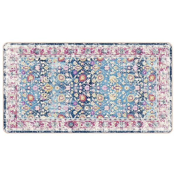 vidaXL Teppich Teppich Waschbar Mehrfarbig 80x150 günstig online kaufen