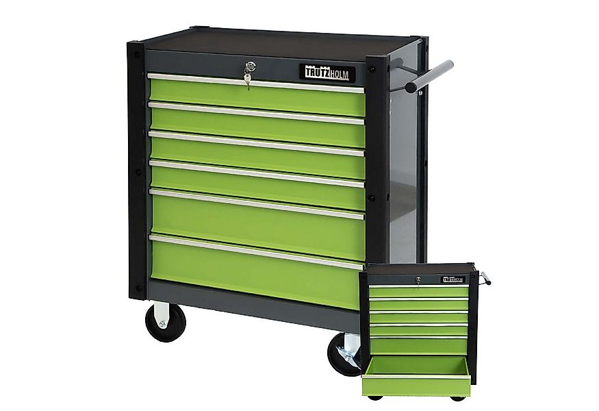 TRUTZHOLM Werkstattwagen Werkzeugwagen Trutzi 6 Schubladen Rollcontainer We günstig online kaufen