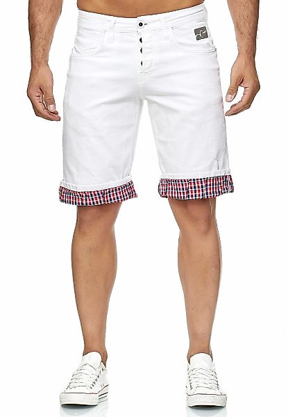 Rusty Neal Shorts "Birken", mit tollem Karodetail günstig online kaufen