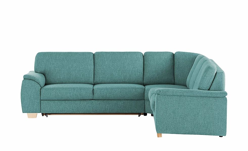 smart Ecksofa  Valencia ¦ türkis/petrol ¦ Maße (cm): B: 280 H: 90 T: 250.0 günstig online kaufen