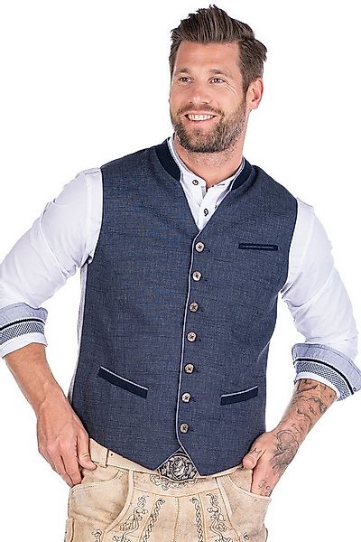 Spieth & Wensky Trachtenweste Trachtenweste - GERNSBACH - dunkelblau günstig online kaufen
