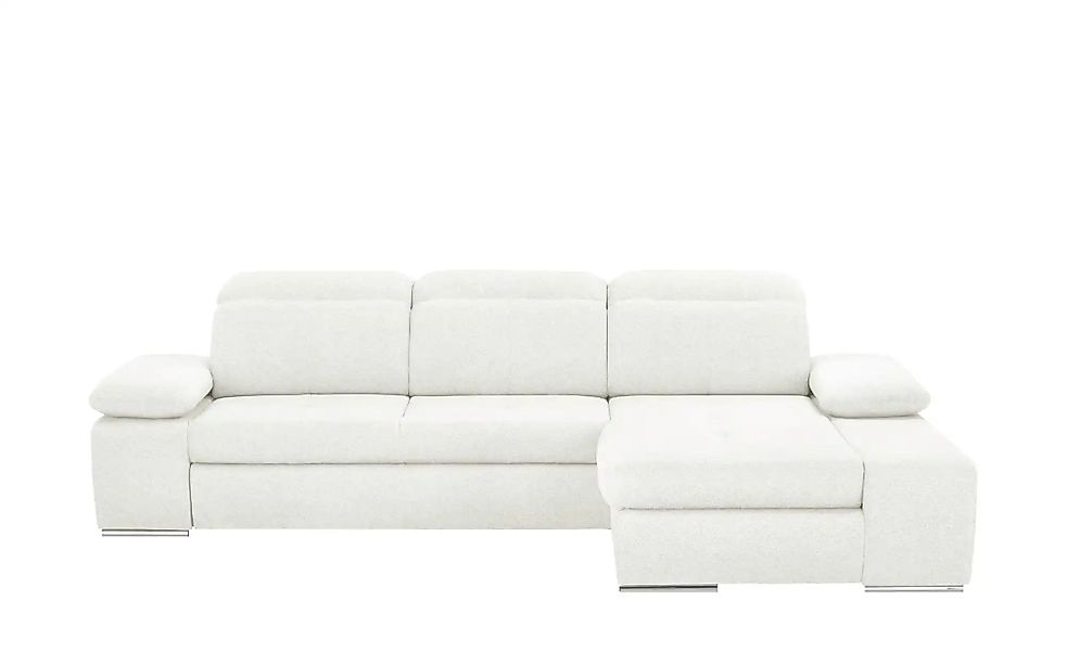 switch Ecksofa aus Mikrofaser Avilla ¦ weiß ¦ Maße (cm): B: 285 H: 86 T: 18 günstig online kaufen