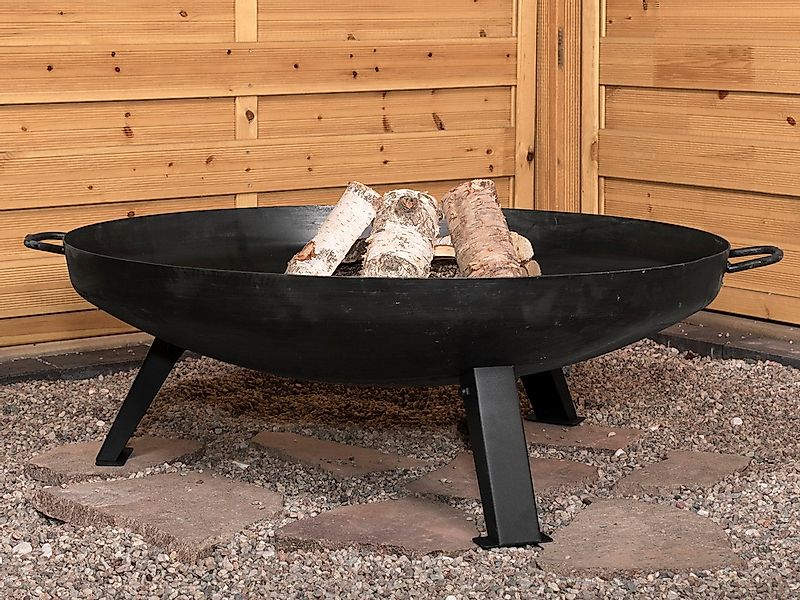 Köhko Feuerschale Feuerschalemit 1 Wasserzulauflöcher und 2 Griffen und 3 B günstig online kaufen