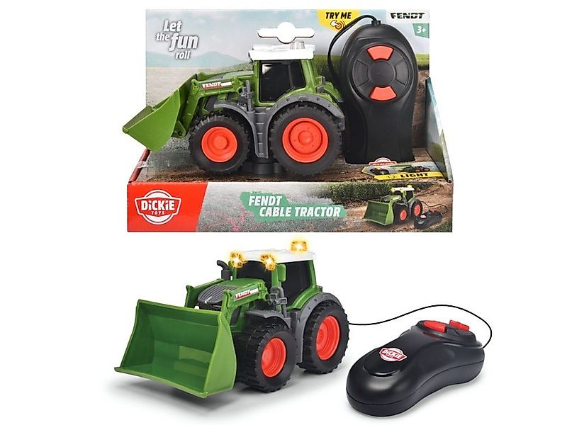 Dickie Toys Spielzeug-Traktor Farm Fendt Cable Tractor 203732000 günstig online kaufen