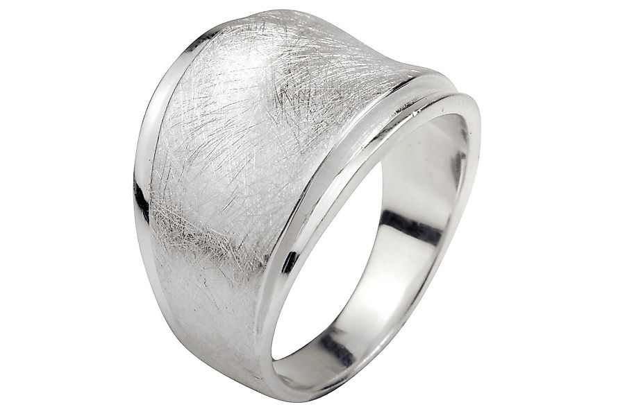 SILBERMOOS Silberring Attraktiv gestufter Bandring, 925 günstig online kaufen
