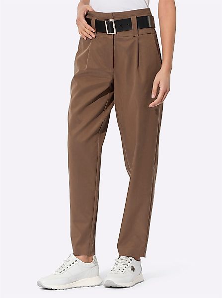 creation L Jerseyhose Paperbag-Hose Innenbeinlänge ca. günstig online kaufen