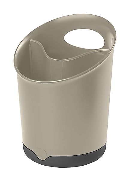 Kochblume Besteckhalter Utensilienbehälter Taupe günstig online kaufen