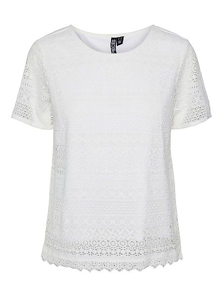 PIECES Pclima T-shirt Damen White günstig online kaufen
