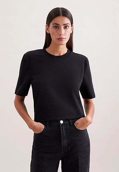 seidensticker T-Shirt 1/2 Rundhals Uni günstig online kaufen