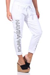 Mississhop Jogginghose Damen Hose Freizeithose Stoffhose günstig online kaufen