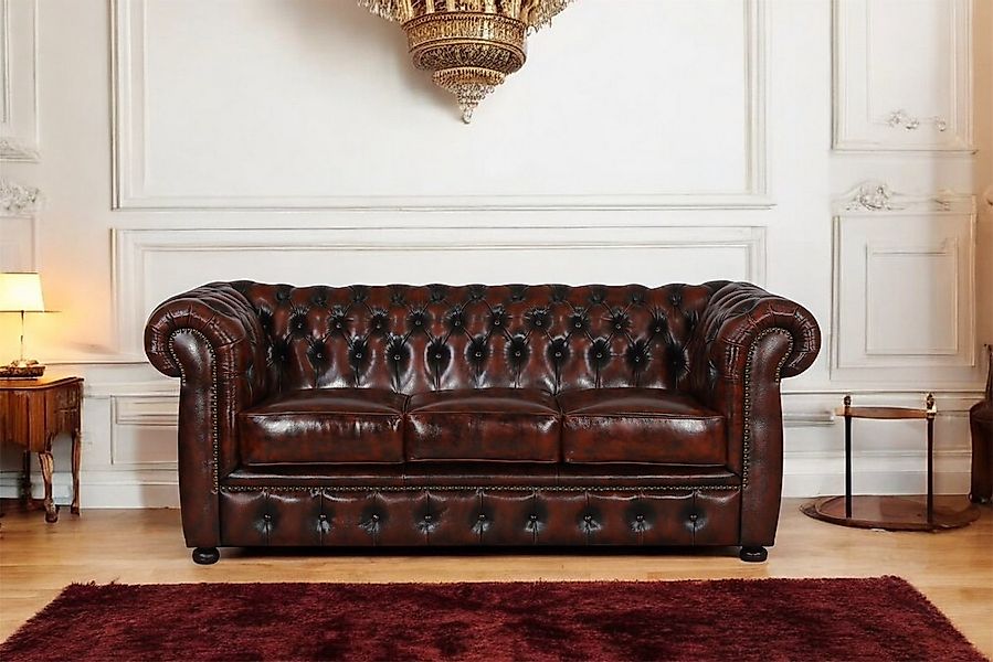 Salottini Chesterfield-Sofa LIEFERZEIT 4-6 WOCHEN 3er Sofa Chesterfield 3-S günstig online kaufen