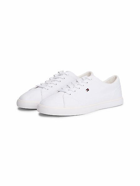 Tommy Hilfiger Plateausneaker "TH LOW PROFILE VULC CANVAS" Halbschuh, Schnü günstig online kaufen