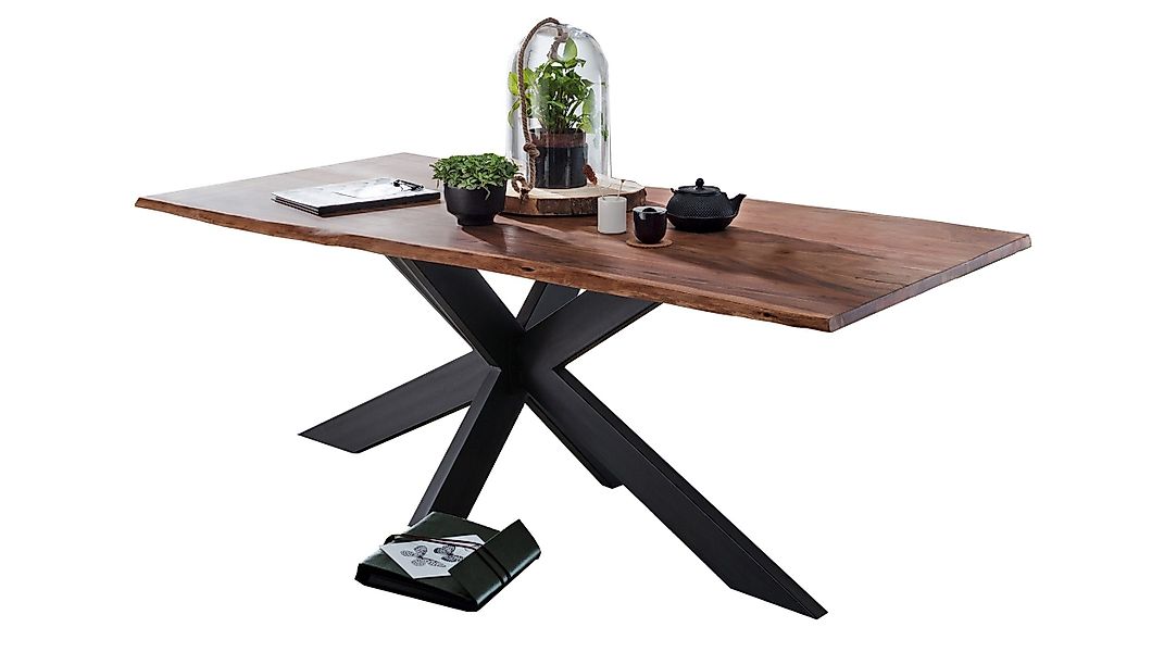 Massivart® Baumkantentisch TIMY / Massivholz Akazie günstig online kaufen