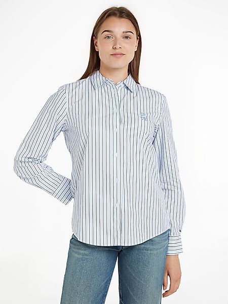 Tommy Hilfiger Hemdbluse STRIPE REGULAR SHIRT günstig online kaufen