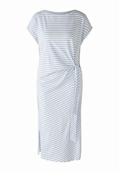 Oui Sommerkleid Jerseykleid elastische Modal- Baumwollmischung günstig online kaufen