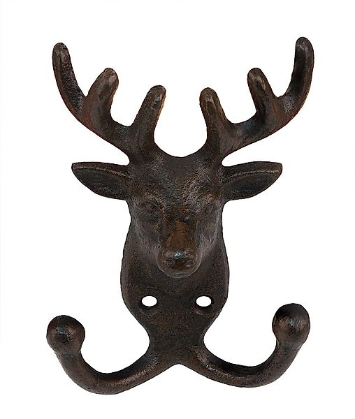BigDean Dekogeweih Wandhaken Hirsch Haken Gusseisen günstig online kaufen