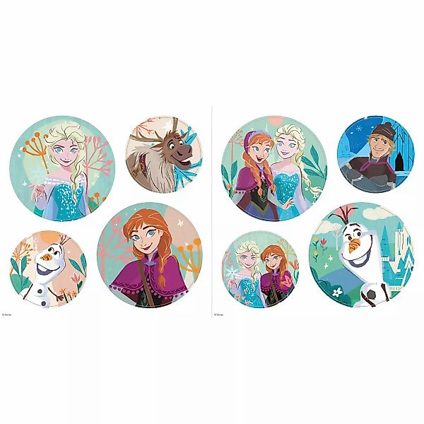 Komar Fenstersticker Frozen Royal 30 cm x 30 cm günstig online kaufen