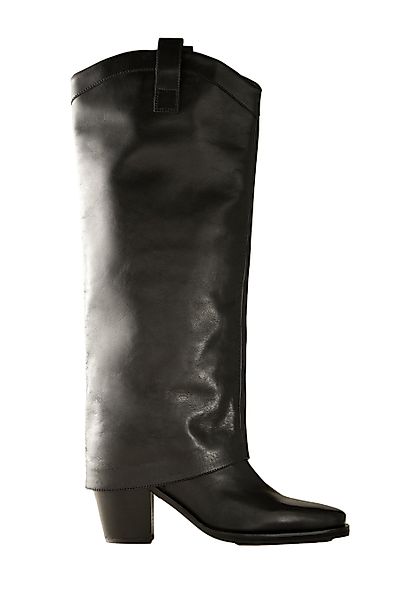 Next Kniehohe Premium Gamaschen-Stiefel im Western-Stil günstig online kaufen