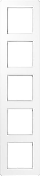 Jung Rahmen 5-fach waage/senkrecht AF 585 BF WW günstig online kaufen