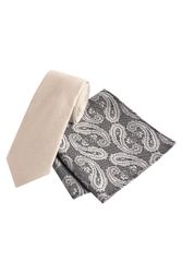 Next Krawatte Krawatte und Einstecktuch, Set günstig online kaufen