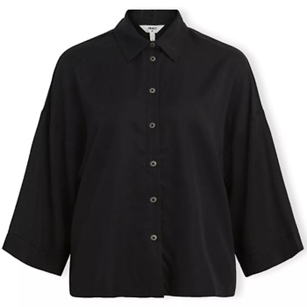 Object  Blusen Noos Tilda Boxy Shirt - Black günstig online kaufen