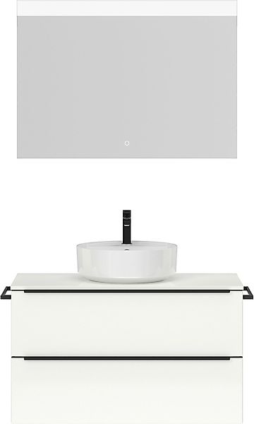 nobilia® Badmöbel-Set »Alvene« vormontiert, mit Soft-Close, 2 Stk. tlg. Hoc günstig online kaufen