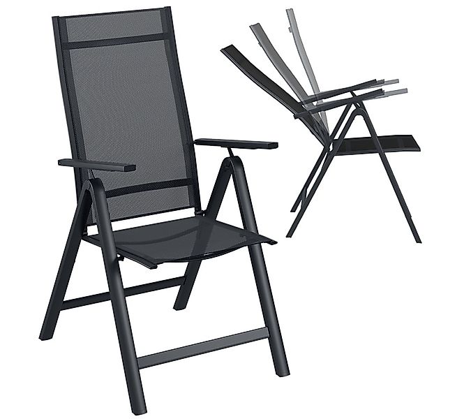 STEELSØN Gartenstuhl Alaris (1 Stuhl, 1 St), 6-fach verstellbare Lehne, Alu günstig online kaufen