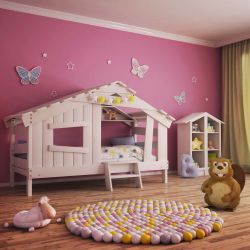 bibex Kinderbett APART CHALET Kinderbett, Jugendbett, günstig online kaufen