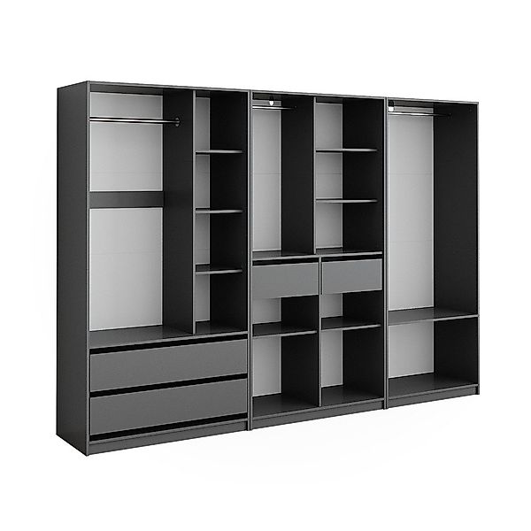 Vicco Kleiderschrank Elmo, Anthrazit, 100 x günstig online kaufen