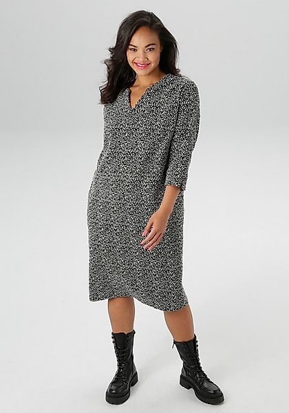 Aniston PLUS Jerseykleid mit praktischen Eingrifftaschen günstig online kaufen