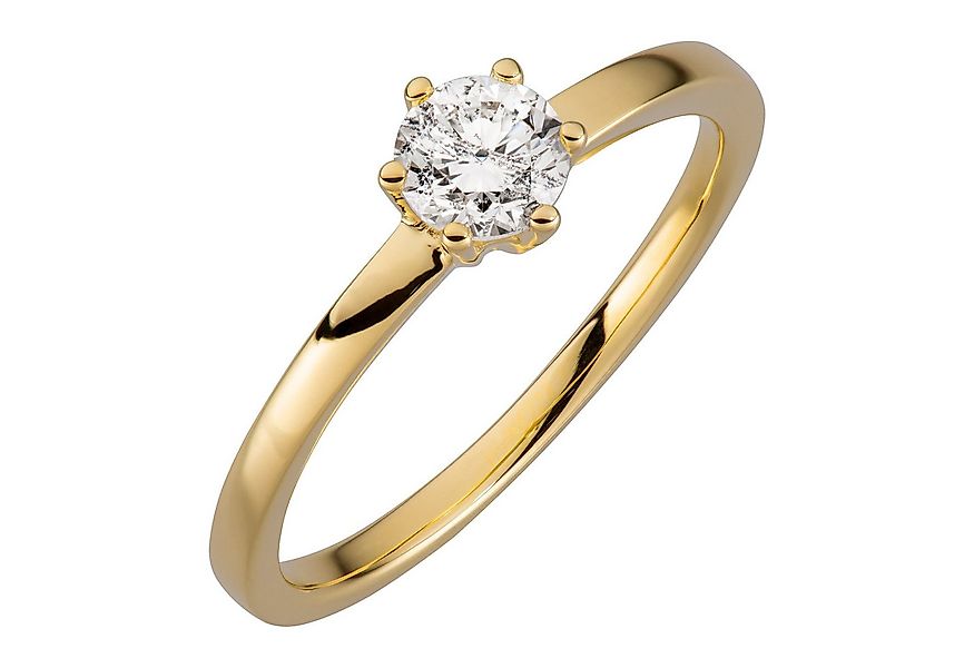 Orolino Fingerring Gold 750 mit natürlichem Brillant 0,50 ct. günstig online kaufen
