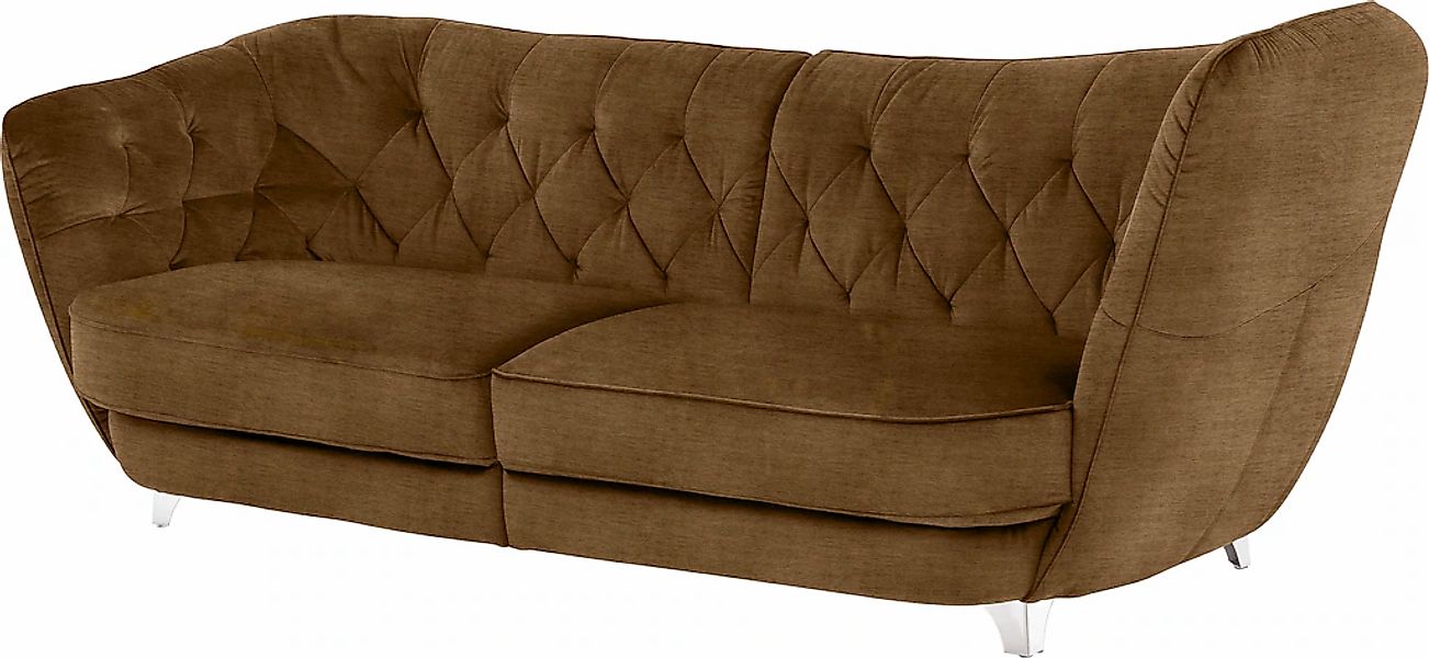Leonique Big-Sofa "Retro", stylischer Hochlehner günstig online kaufen