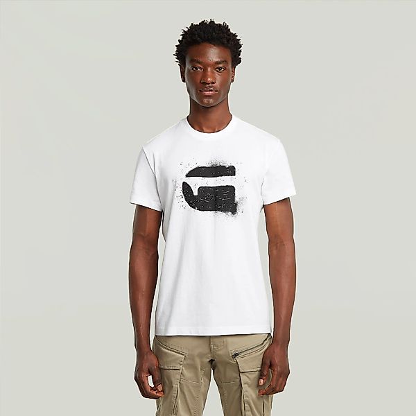 G-STAR T-Shirt "Spray G Logo", mit Rundhals günstig online kaufen