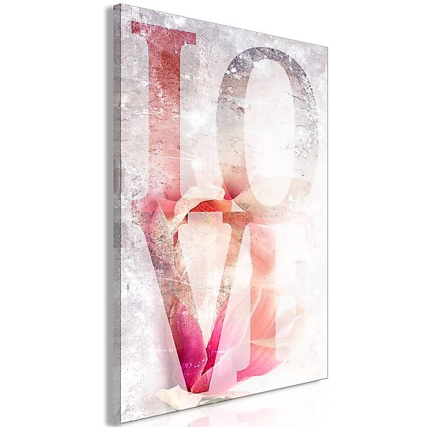 Wandbild - Magnolia Love (1 Part) Vertical günstig online kaufen