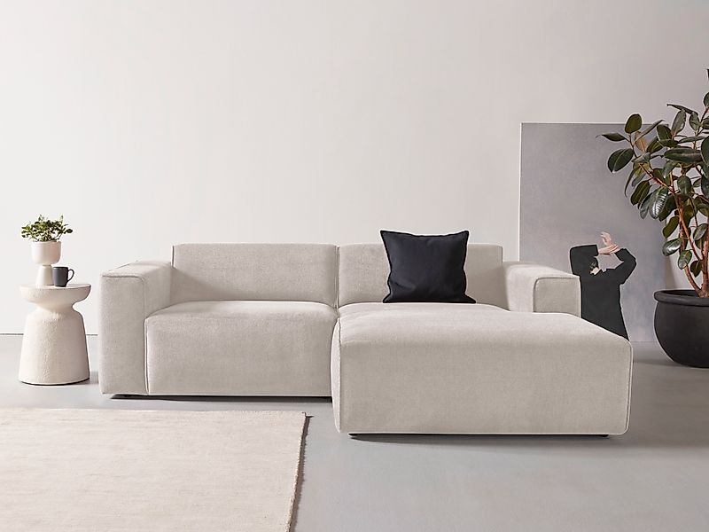 andas Ecksofa »Noord mit Kedernaht, Breite 234 cm, L-Form« mit Kedernaht, B günstig online kaufen