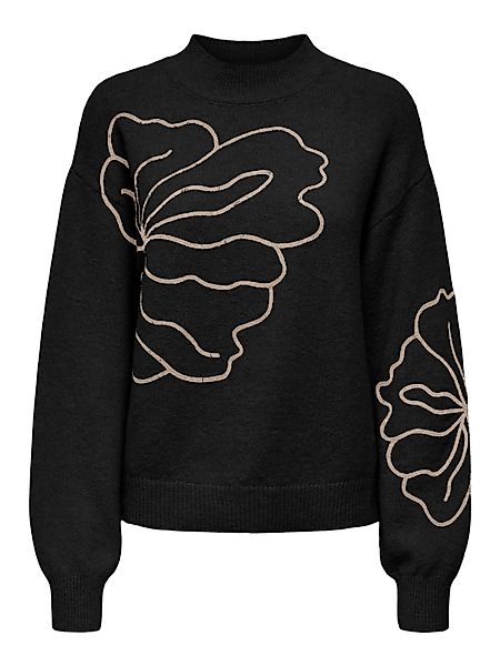 JDY Strickpullover JDYJELLA L/S FLOWER PULLOVER günstig online kaufen