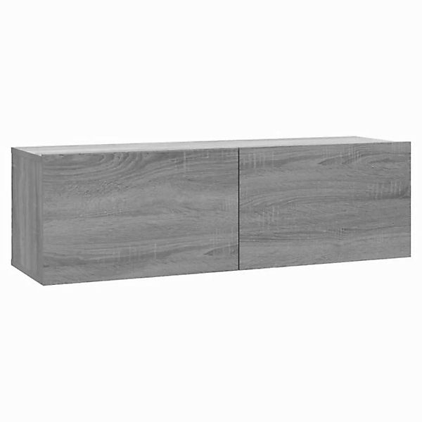 vidaXL TV-Schrank TV-Wandschrank Grau Sonoma 100x30x30 cm Spanplatte günstig online kaufen