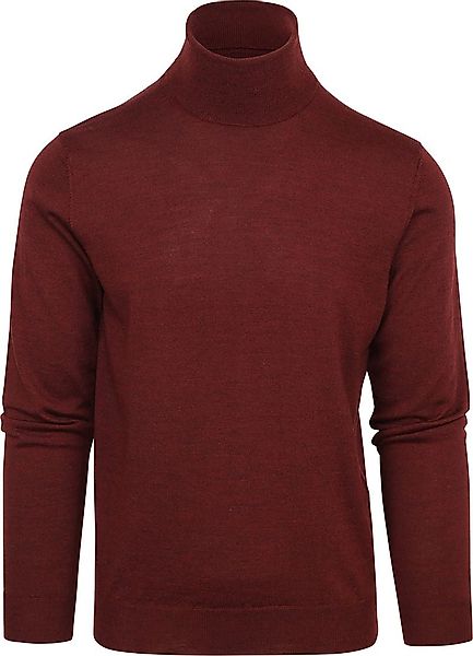 Suitable Merino Rollkragen Bordeauxrot - Größe L günstig online kaufen