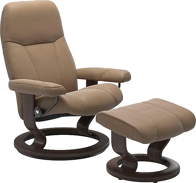 Stressless Relaxsessel "Consul", (Set, Relaxsessel mit Hocker), mit Hocker, günstig online kaufen